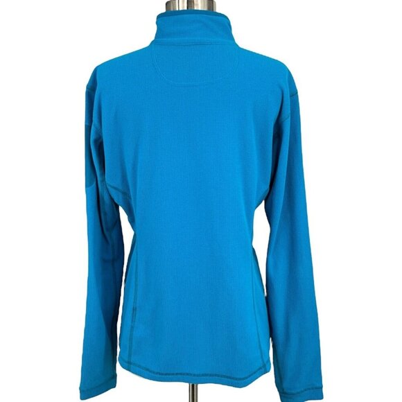 Arc'teryx Delta LT Full Zip Up Jacket Size L Blue Polartec Fleece Midlayer - Picture 4 of 10
